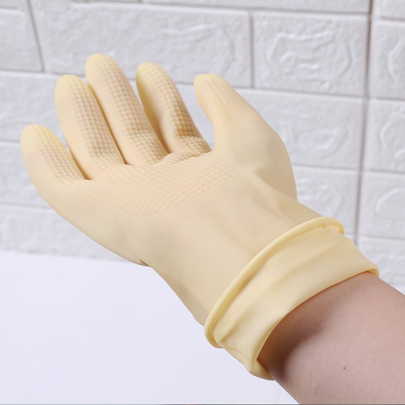 进口克林莱手套橡胶手套耐用洗碗家务清洁手套薄款防水厨房清洁洗衣服