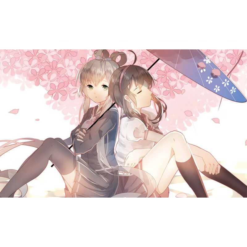 狼天影  洛天依海报动漫墙贴画卧室宿舍超大墙纸二次元照片可来图定制