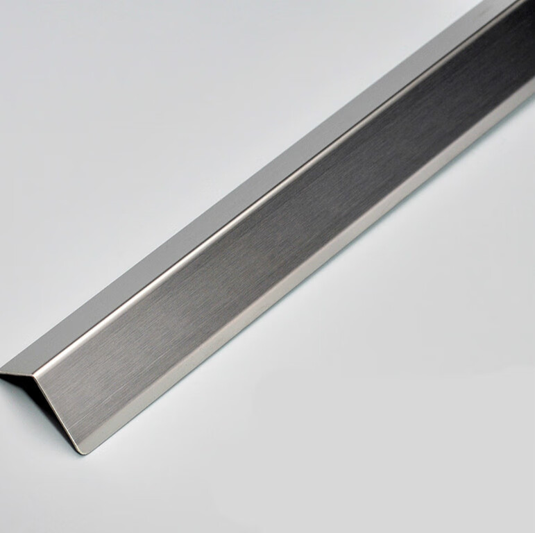 墙角保护条护角护墙角收边客厅包角撞墙壁自粘 不锈钢 拉丝银(宽2