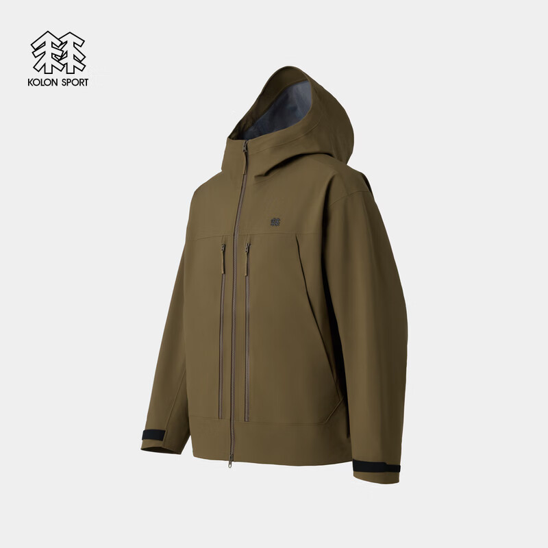 KOLON SPORT/可隆户外冲锋衣 耐磨透湿防水防风OBLI-K露营冲锋衣