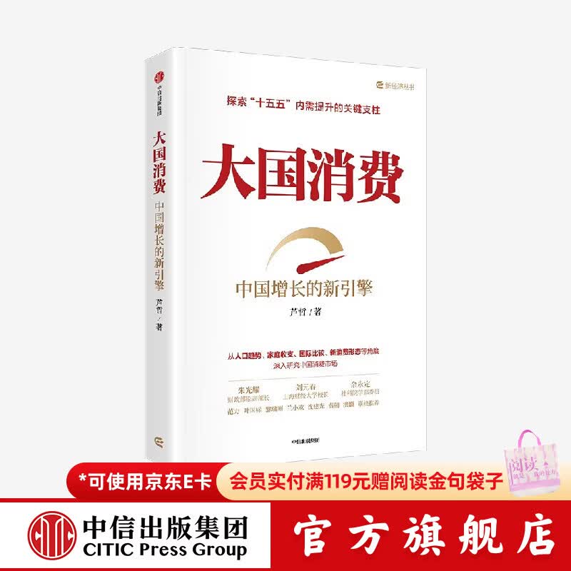 中信出版大国消费 中国增长的新引擎 芦哲 著 中信出版社正版图书 大国消费