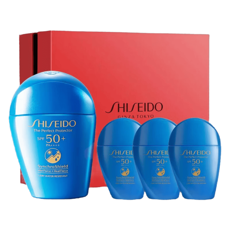 资生堂（SHISEIDO）【高端户外NO.1】新艳阳夏蓝胖子防晒霜50ml防水防汗七夕情人节