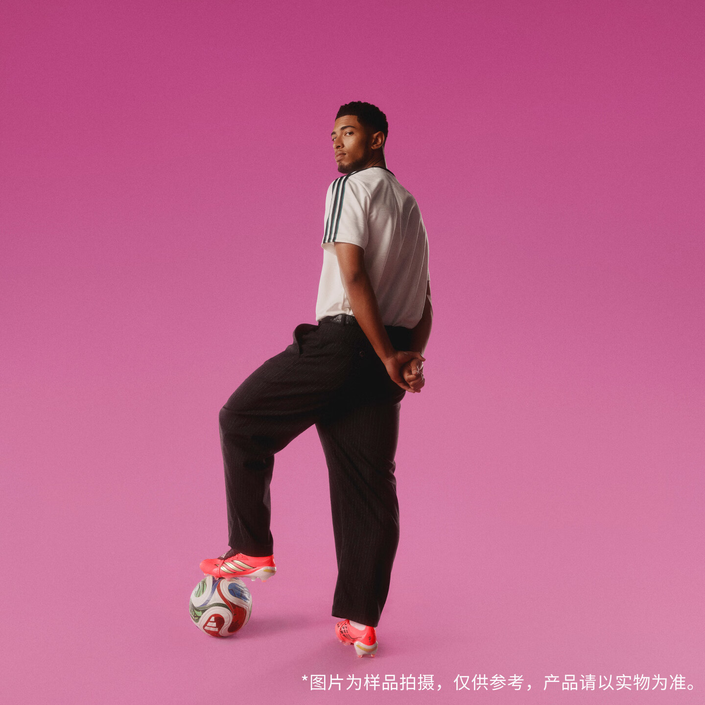 adidas PREDATOR ELITE FT AG人造草皮短钉足球鞋男女阿迪达斯 漩涡荧光红/铬灰/黑色 45