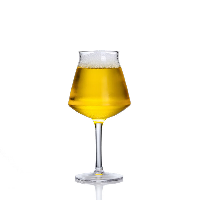 郁金香精酿啤酒杯家用比利时特酷TEKU 高脚杯 水晶玻璃红酒杯葡萄 特酷杯420ml(适合330ml精酿)