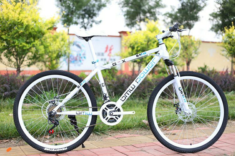 橙央法拉利自行车宝马变速山地自行车轻便双碟刹26寸单车奔驰法拉利奥