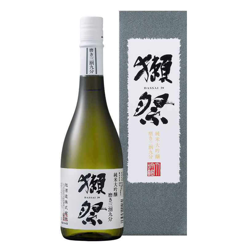 獭祭（Dassai）39三割九分 日本清酒 720ml 礼盒装 原装进口洋酒 纯米大吟酿100012801352