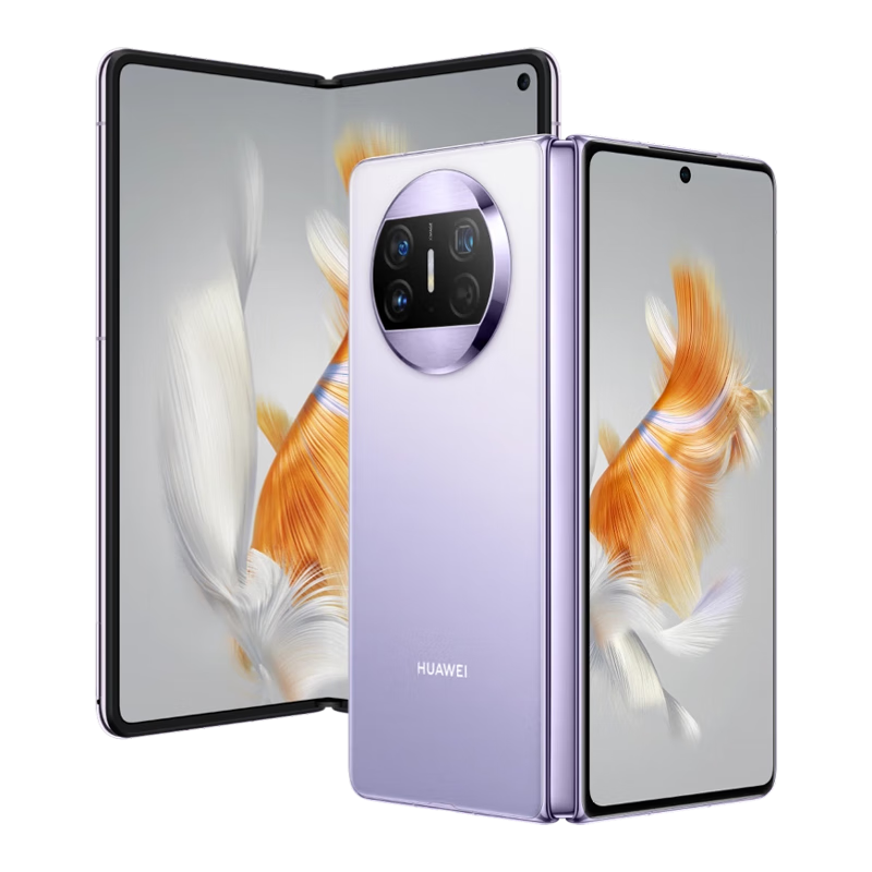 HUAWEI 华为 Mate X3 4G折叠屏手机 512GB 羽砂紫