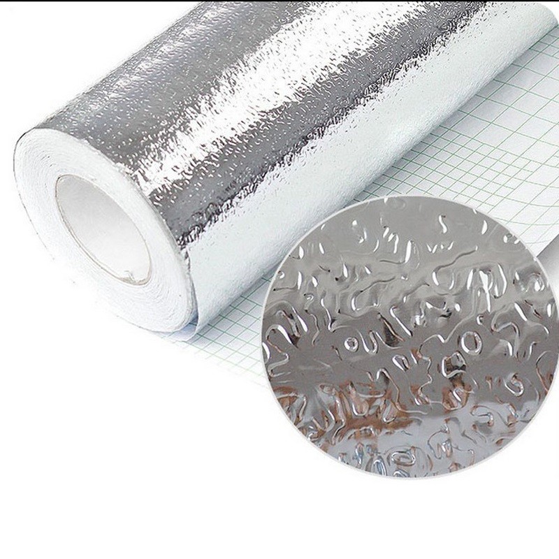 佑宸厨房防油贴纸铝箔锡纸灶台防火耐高温煤气灶专用防水自粘5米长