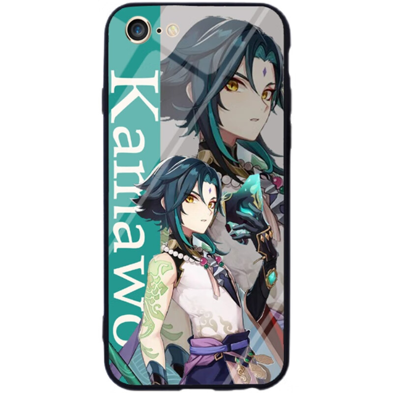 遨空原神魈周边手机壳适用iphonexsmax苹果14 13 12 11vivox90华为nov