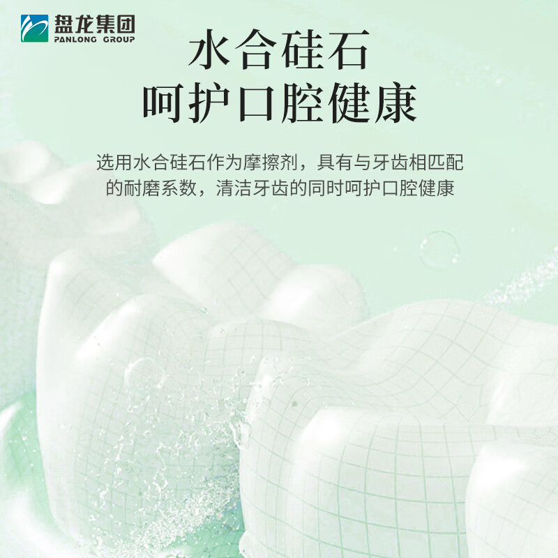 盘龙药业盘龙七牙膏薄荷清爽型囤货装240g清新口气无氟配方官方正品 净重 240g(2支)