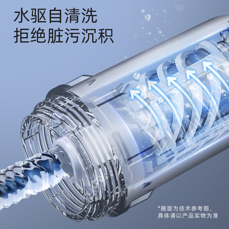 欧琳（OULIN）前置过滤器全屋家用净水器【包安装】 反冲洗/大通量/隔铅工艺防冻防爆前置滤水器管道过滤器 【包安装新款】Q68水压检测反冲洗