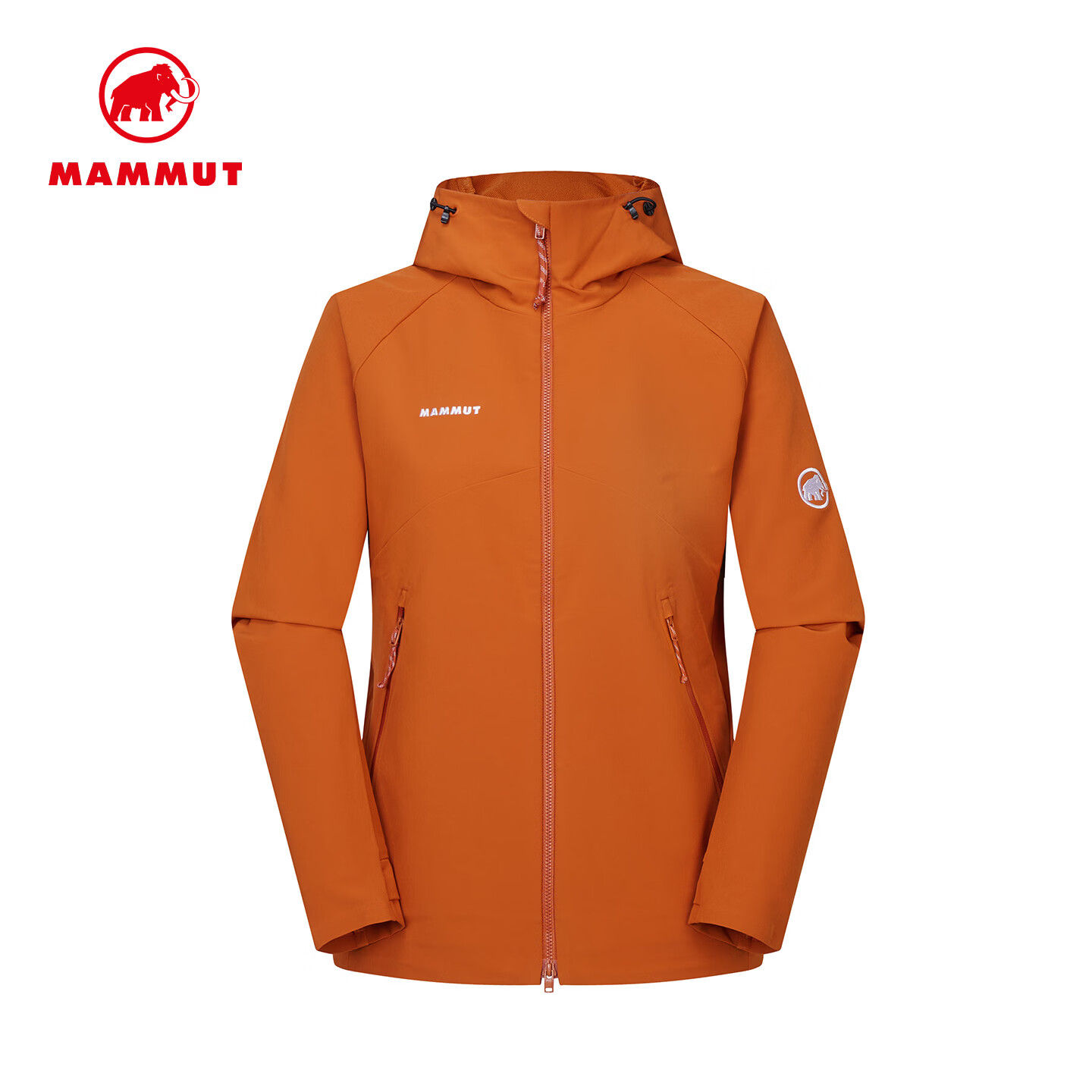猛犸象（MAMMUT）Macun 2.0 女士防泼水弹性软壳夹克外套 晚枫橙 M