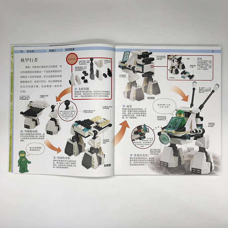 DK乐高创意搭建（套装共2册）（ DK儿童百科全书 从基础入门到创意进阶，提升孩子想象力与创造力)详情图
