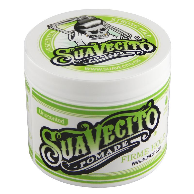 SUAVECITO骷髅头发油蜡泥:打造时尚男士造型的最佳选择
