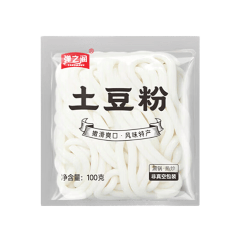 土豆粉砂锅火锅正宗土豆粉速食早餐火锅麻辣烫食材冒菜100g 100g*1袋