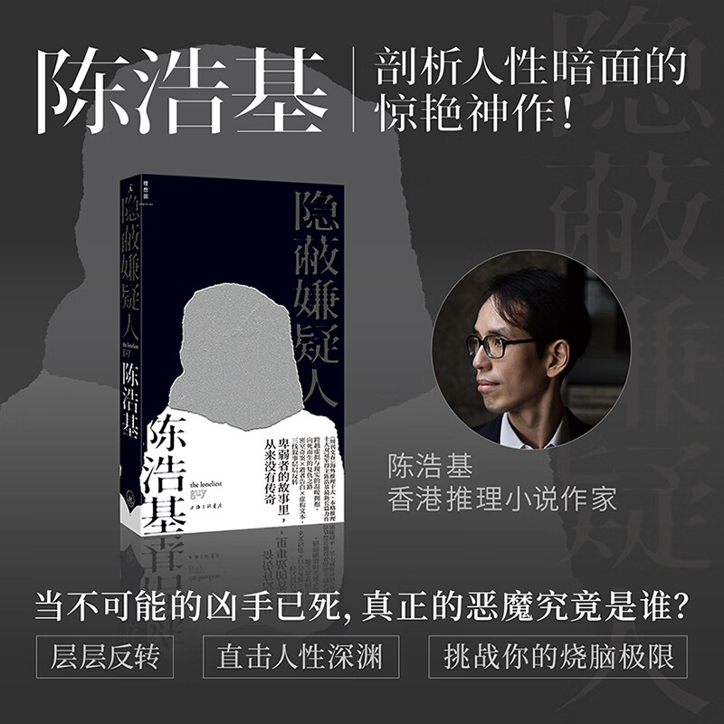 理想国（imaginist）陈浩基作品2册|网内人+隐蔽嫌疑人  现象级神作《13·67》 华文推理大师陈浩基潜心打造  多线交织叙事 隐蔽嫌疑人