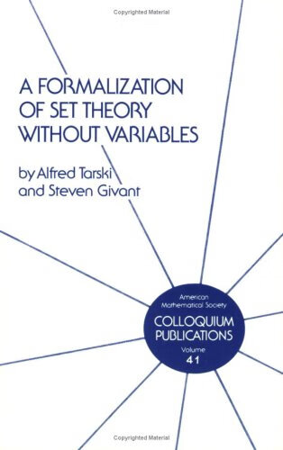 【预订】a formalization of set theory without