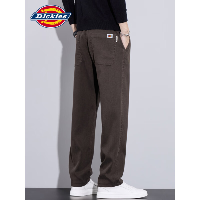 Dickies美式复古休闲裤男士2026秋季新款宽松直筒百搭潮牌运动长裤子男装 灰色 【官方正品】 常规 XL 【建议135-155斤】