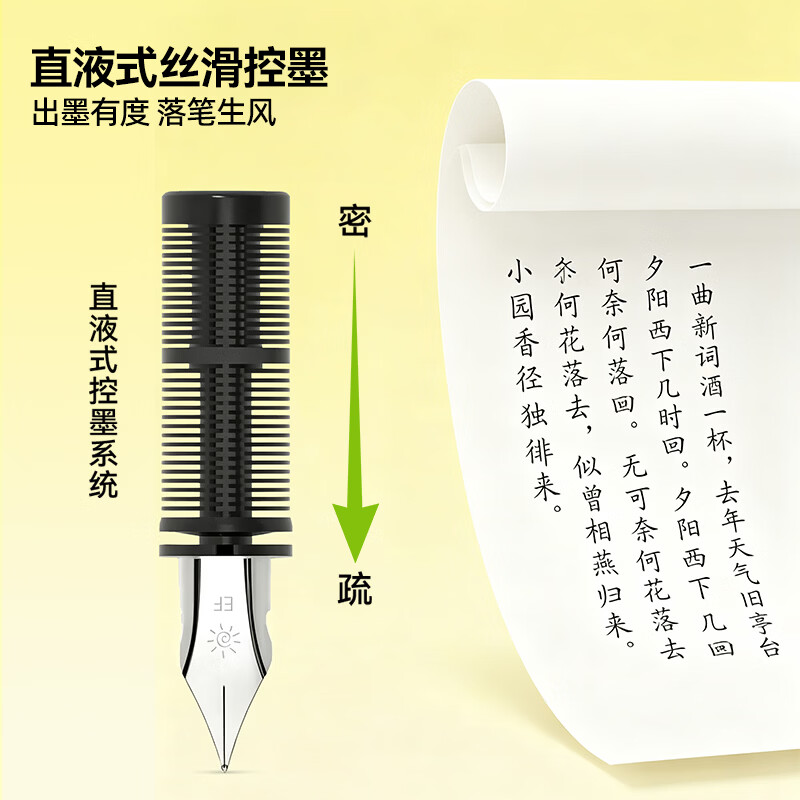 猫太子钢笔小学生专用直液式免换墨囊非热可擦练字专用成人书法高颜值大容量初中儿童一次性钢笔EF尖 组合款】蓝色*3钢笔+书皮*20+铅笔*10+橡皮