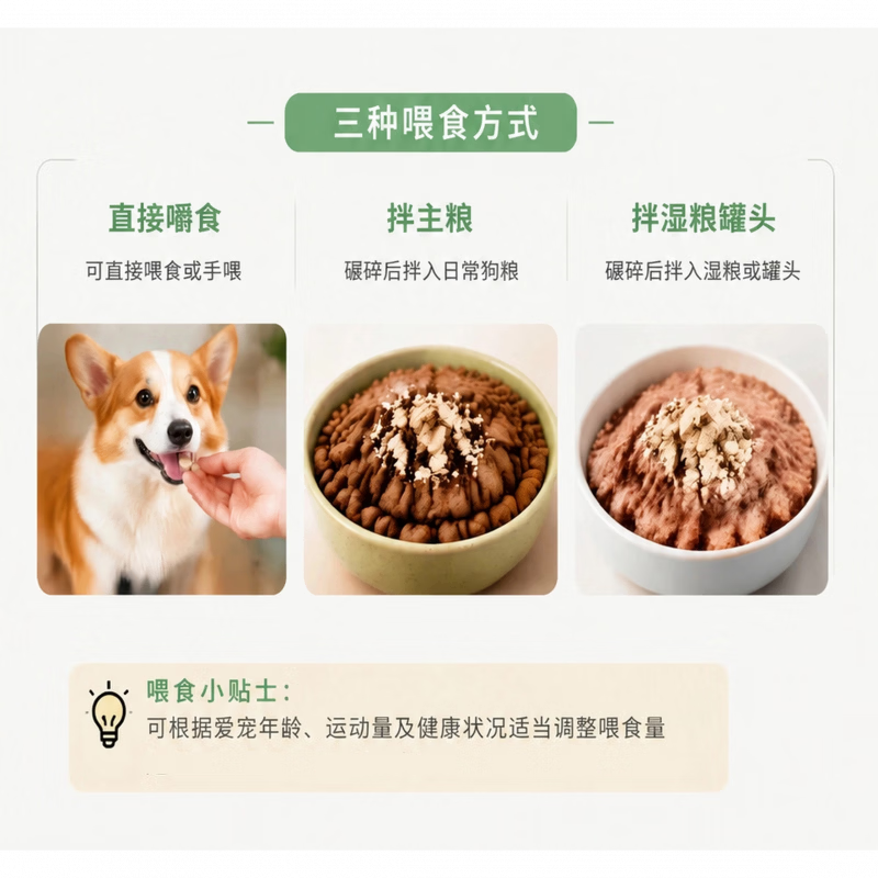 原萃保护关节软骨素狗狗专用折耳猫咪宠物钙片老犬健骨补钙鲨鱼软骨素 3 瓶全家长效装|高含量软骨素 150g*3瓶 鲨鱼软骨素