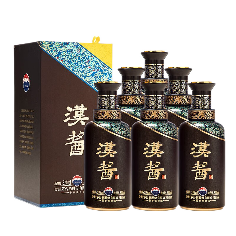 MOUTAI/ę́ ������ 51�� ������ 500ml 6ƿ 1740Ԫ