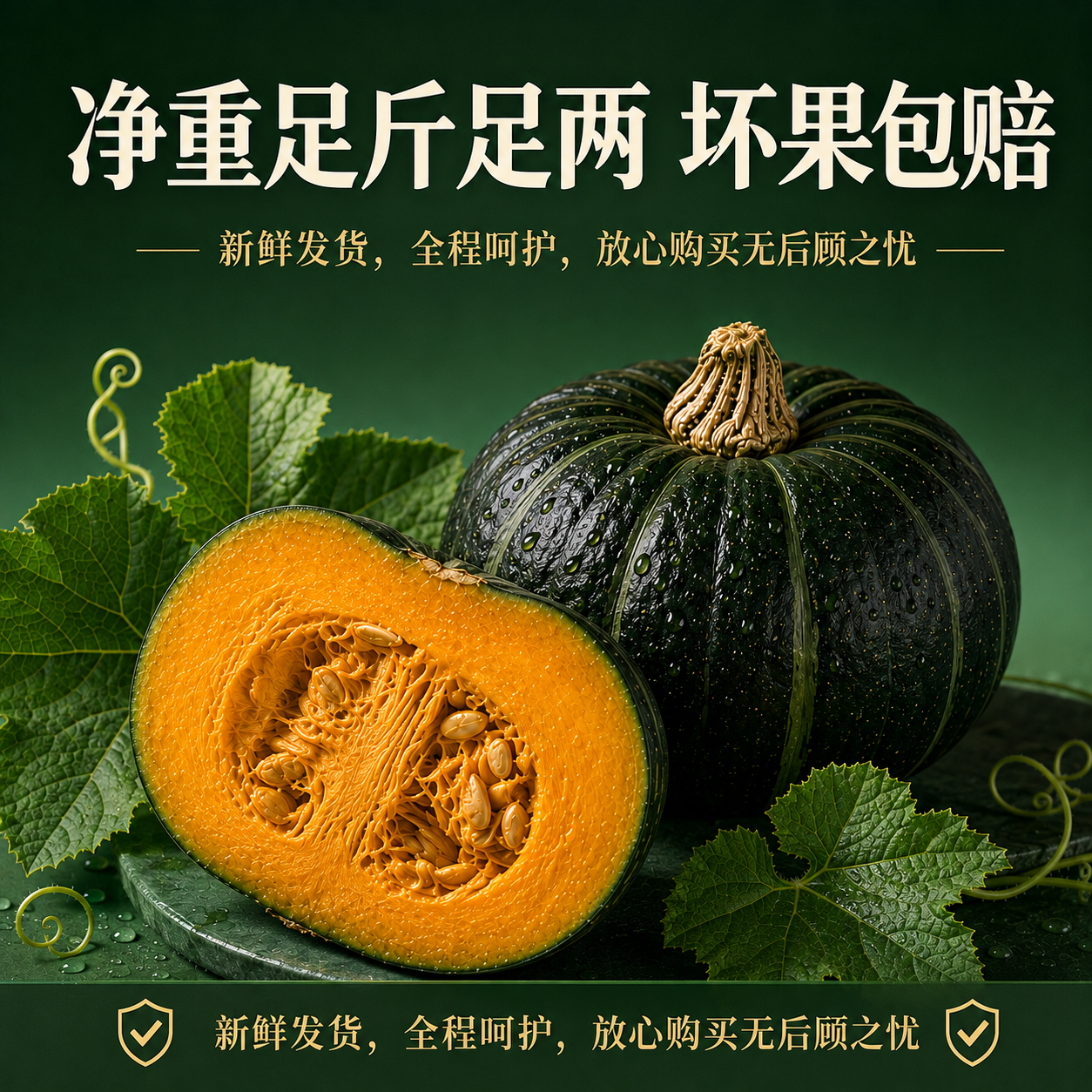 贝贝南瓜 板栗味新鲜蔬菜宝宝辅食减肥代餐粉糯香甜原产直发早餐 性价比贝贝南瓜(8-15个) 4.5斤