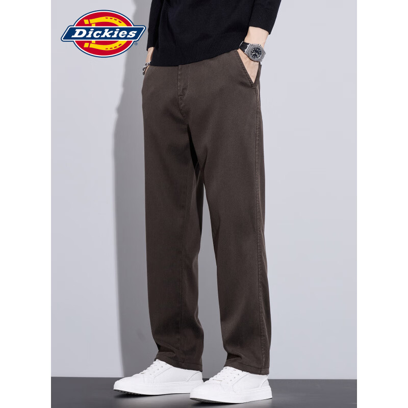 Dickies美式复古休闲裤男士2026秋季新款宽松直筒百搭潮牌运动长裤子男装 灰色 【官方正品】 常规 XL 【建议135-155斤】
