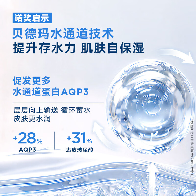 贝德玛(BIODERMA)家庭版小金盾奶油霜身体乳婴幼儿保湿乳液无激素换季面霜 500ml*2