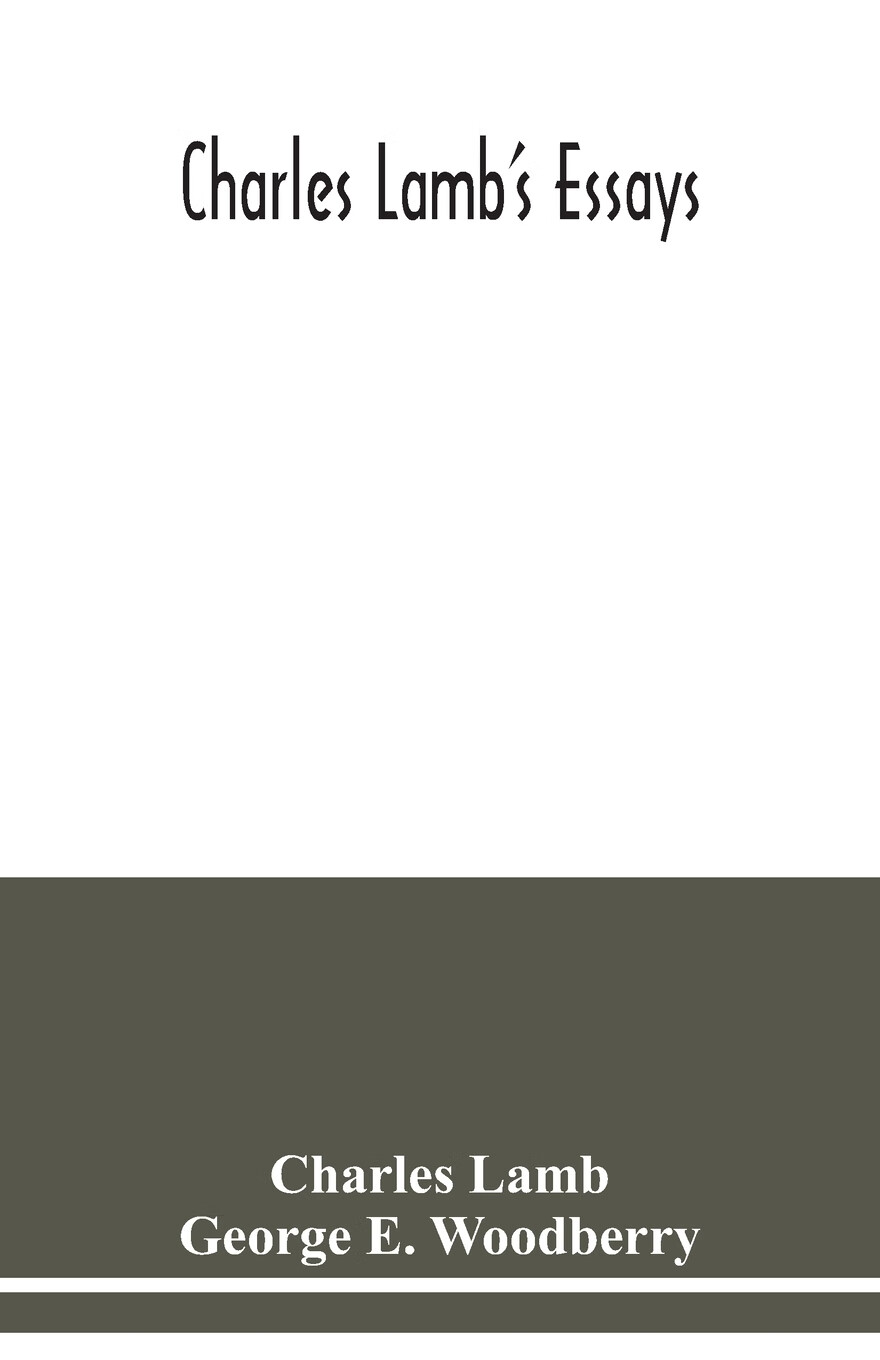 【预售 按需印刷】charles lamb s essays