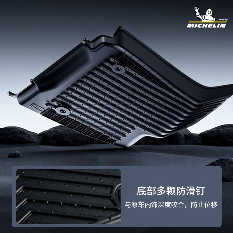 米其林(MICHELIN)蔚来es8脚垫适用蔚来es6 es7 et5 et7乐道全tpe汽车脚垫专车专用 蔚来EC6-3 双层脚垫【19-至今】
