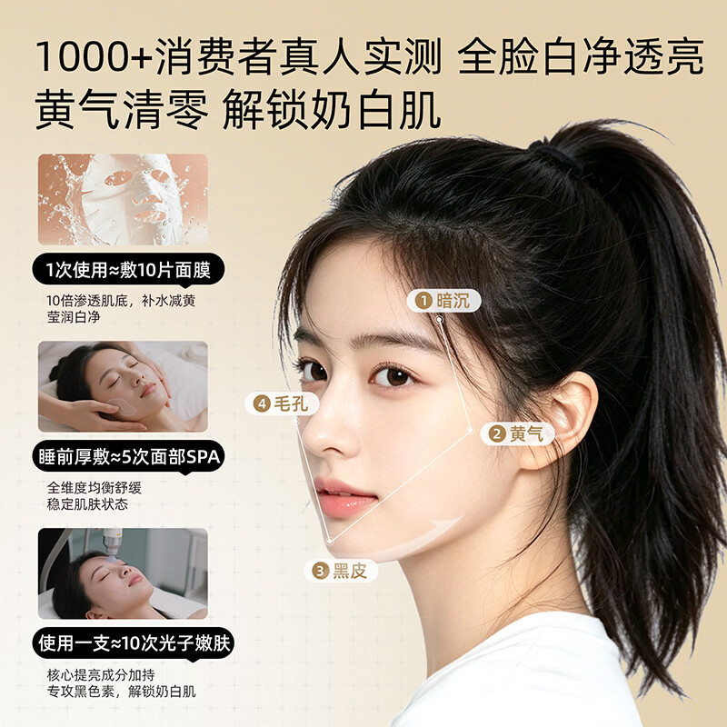 UBUKybuk面霜udk面霜无暇霜uub面霜医用ubuk面霜修复软膏buu面霜 单盒装【美容院同款 多盒效更佳】
