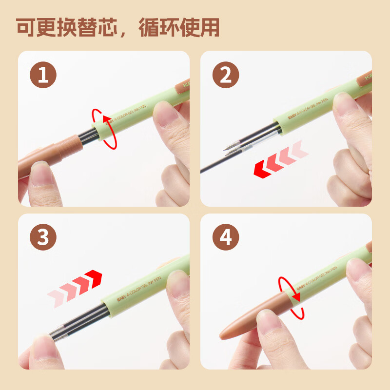 KACO【开学季】 考点捕捉刷题笔组中性笔荧光笔多功能笔套装考试刷题标记一套搞定标记重点开学套装 考点捕捉刷题笔组