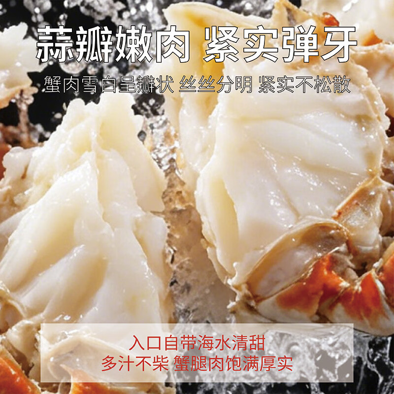 大海船说【冷冻】舟山超大梭子蟹鲜蟹活冻大螃蟹生鲜飞蟹大肉蟹 梭子蟹 3-5两/只【净重5斤】