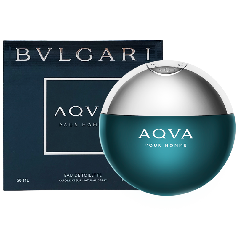 宝格丽（BVLGARI）水能量碧蓝Aqva Pour Homme 男士淡香水50 100ML 水能量男士淡香水50ML