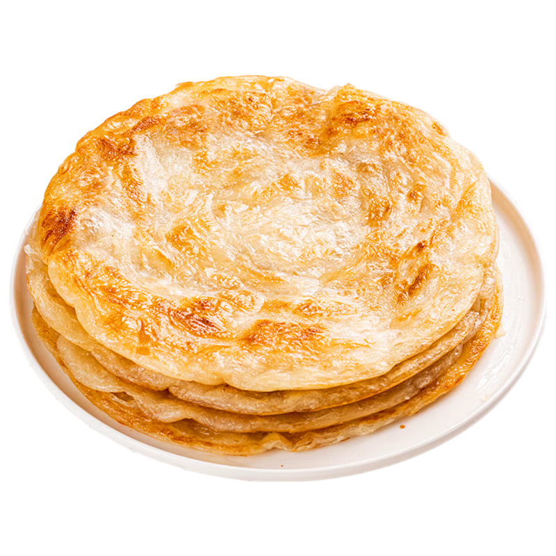 立恒源手抓饼速冻早餐煎饼酥皮家庭必备3分钟美味营养 原味手抓饼100g*10片*1包