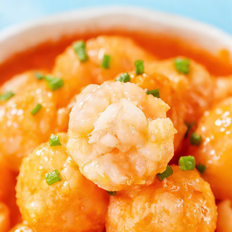 呷哺呷哺虾滑100g/袋虾仁含量95% 火锅食材 生鲜食品 麻辣烫关东煮早餐 100g*7袋