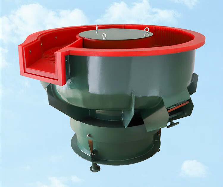 甜苗苗自动出料振动抛光机研磨机振光机震动光饰机震桶机五金设备去