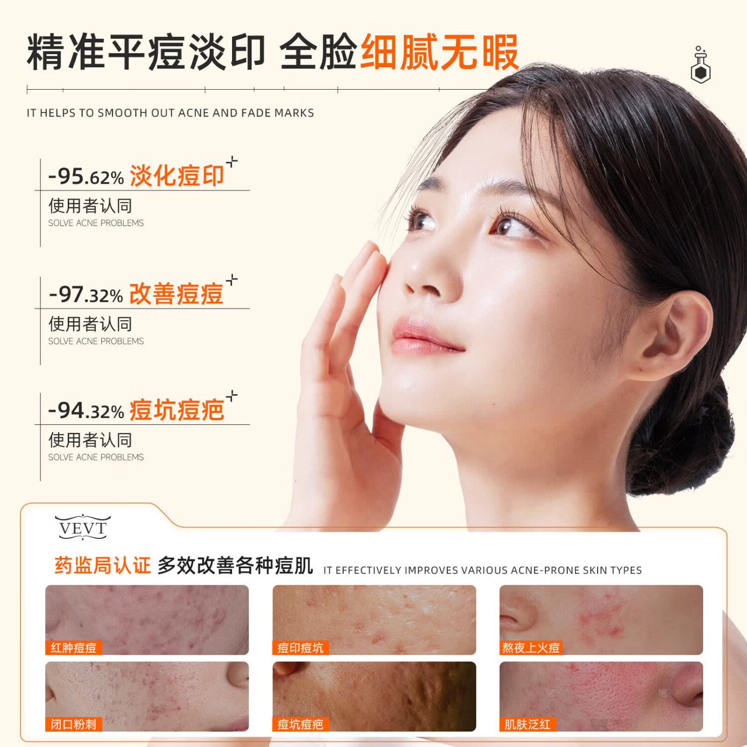 VEVT修复凝胶veva修复凝胶vee修复凝胶国货医用修复凝胶官方正品 1盒体验装【单盒不划算】
