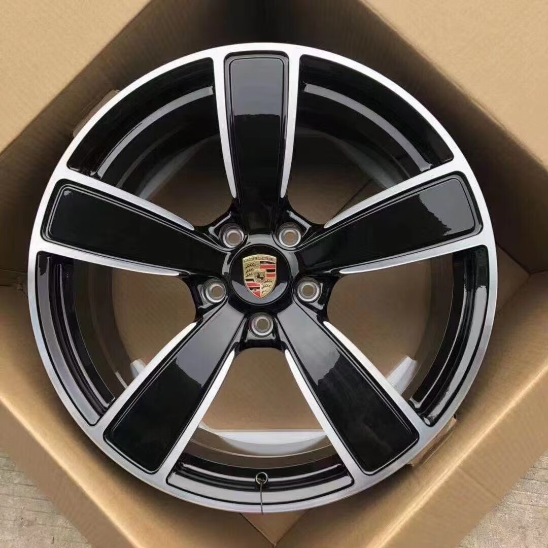 黑色 1号 卡宴轮毂 21x10j