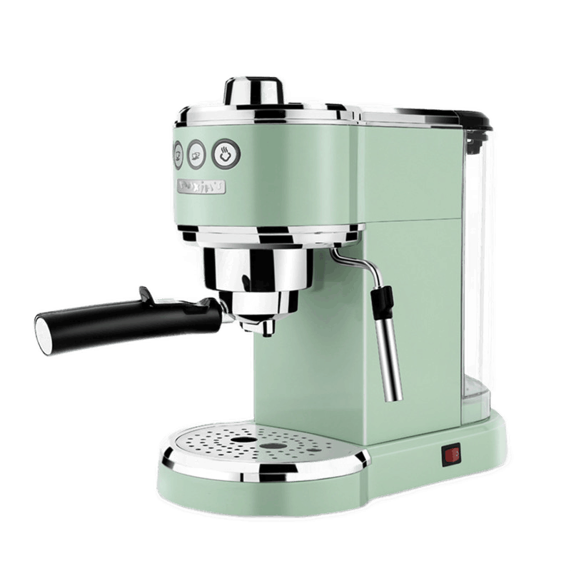 MAXIM’S  DE马克西姆夏朗德意式复古咖啡机MKA71家用小型半自动浓缩蒸汽式打奶泡一人用迷你
