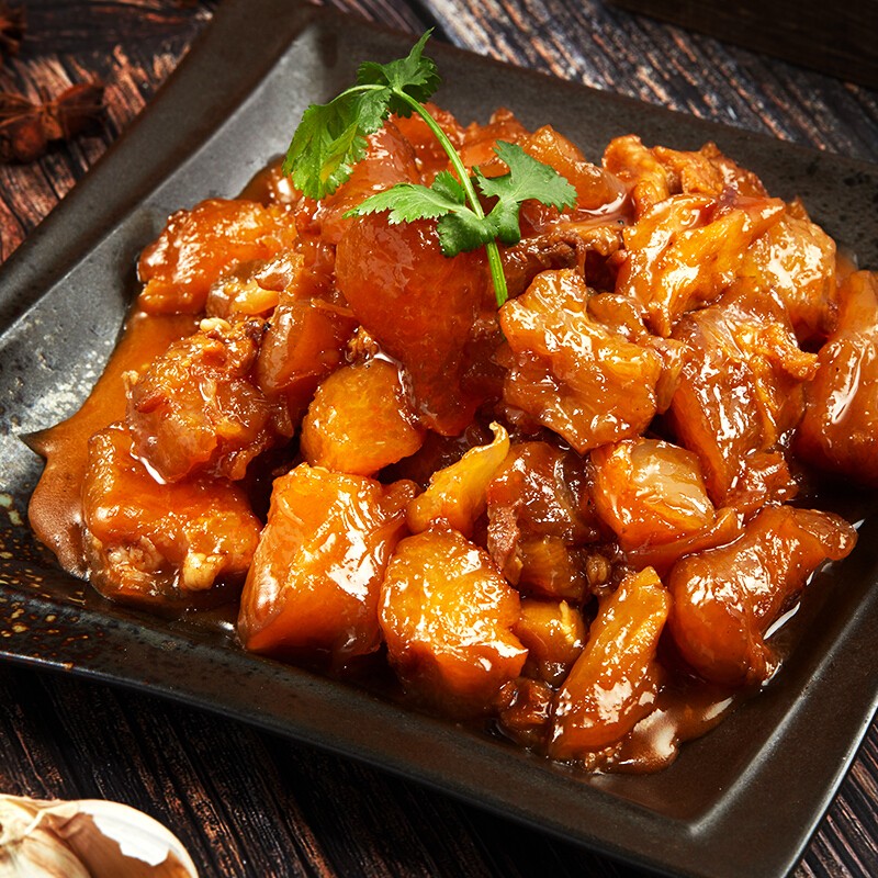 拍4件 橙伯乐麻辣牛蹄筋零食香辣牛筋牛肉熟食牛脚筋板筋卤味即食牛肉