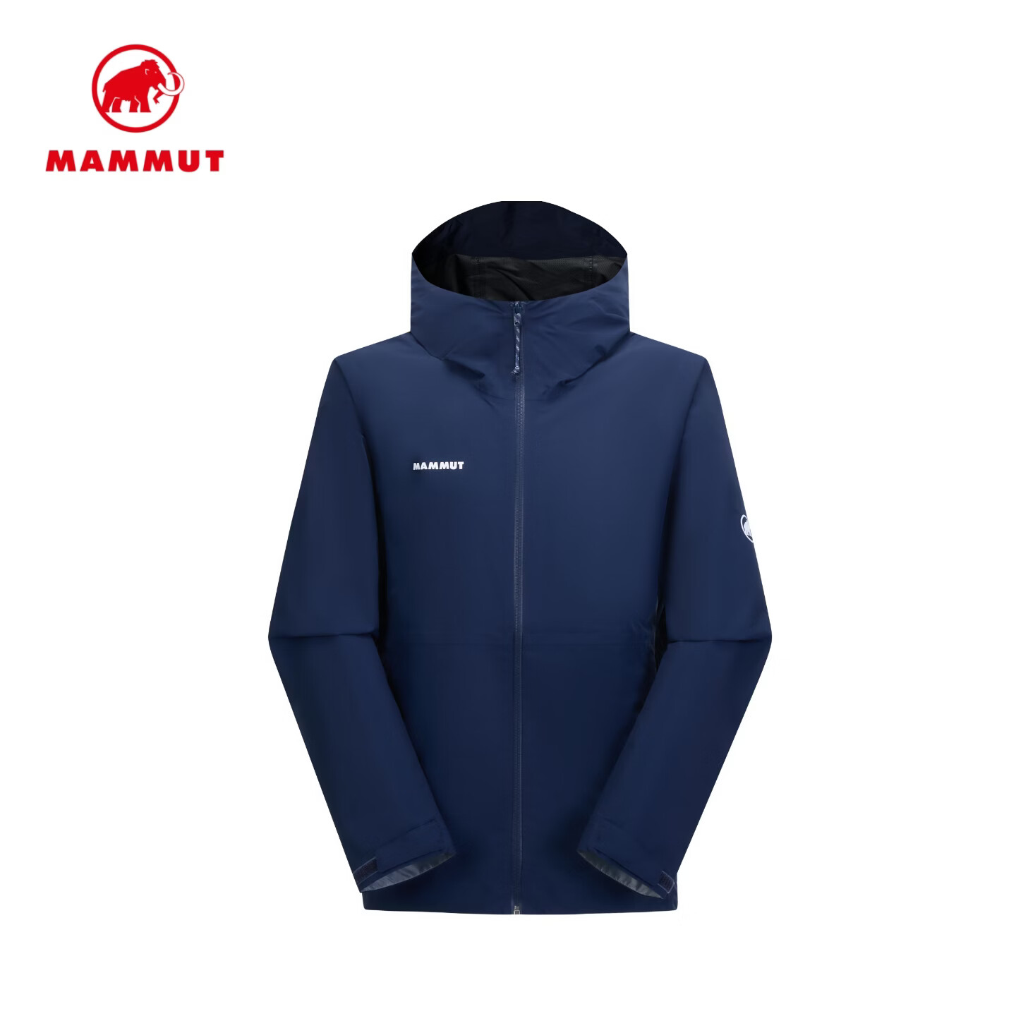 猛犸象（MAMMUT）Trovat 男士户外徒步防水透汽硬壳夹克冲锋衣 深海蓝色 L