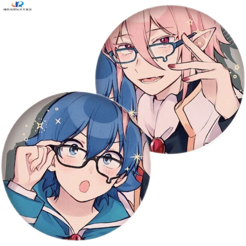 怀音入间同学入魔了周边铃木入间徽章阿兹吧唧同人 预售 图案1 徽章一