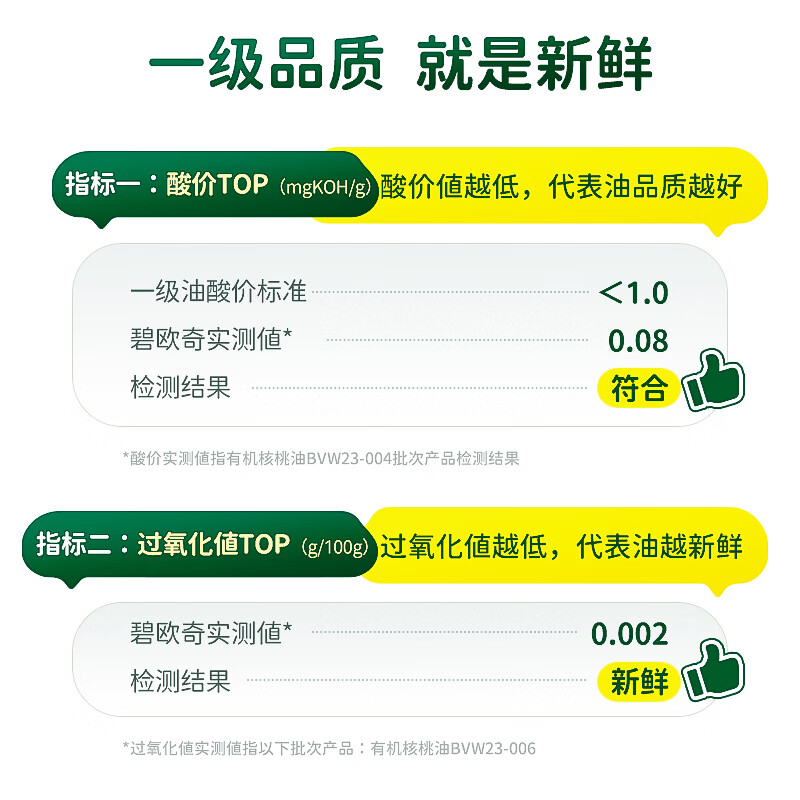 碧欧奇有机核桃油 亚麻籽油 紫苏籽油宝宝营养添加辅食用油组合油 【初尝第一口】有机核桃油120ml