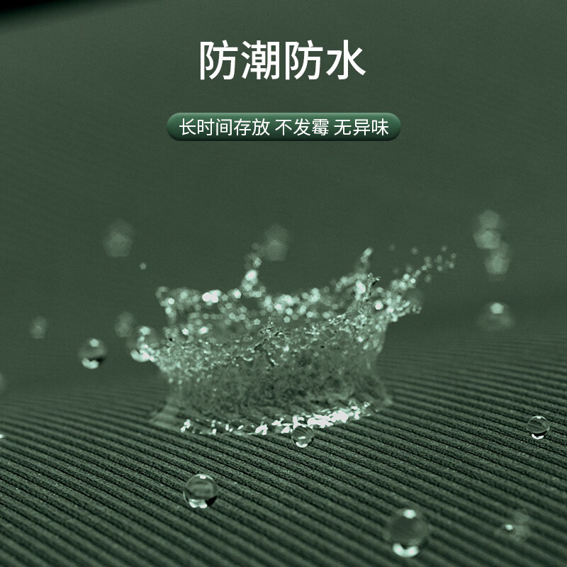 希维思(SIVASS)学生被子收纳袋搬家打包袋装衣服衣物棉被行李袋宿舍大容量编织袋 180L墨绿色【2个装】100*60*30cm