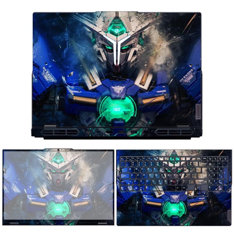 酷力驰 2024/25款联想拯救者Y9000P电脑贴纸R9000P贴膜16英寸笔记本外壳高达保护贴膜 来图定制/图库定制 A面