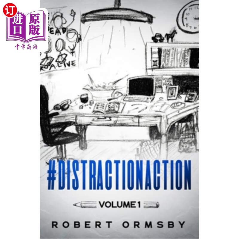 海外直订#distractionaction: volume one #分心行动:第一卷