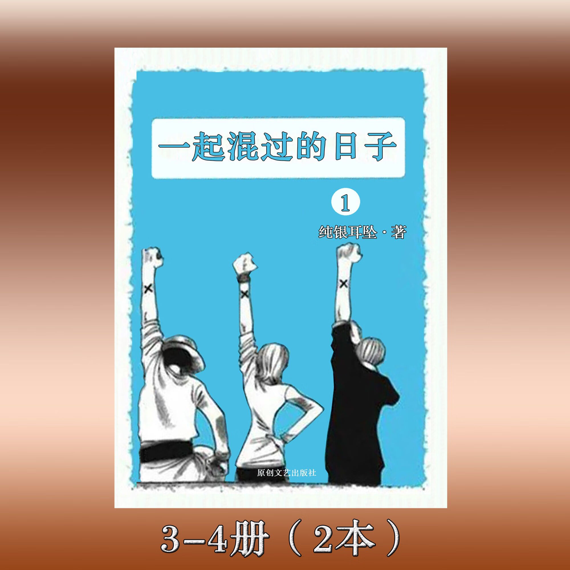 《一起混过的日子》纯银耳坠著 全集14本套装 实体小说完结无删减 3-4册（2本）