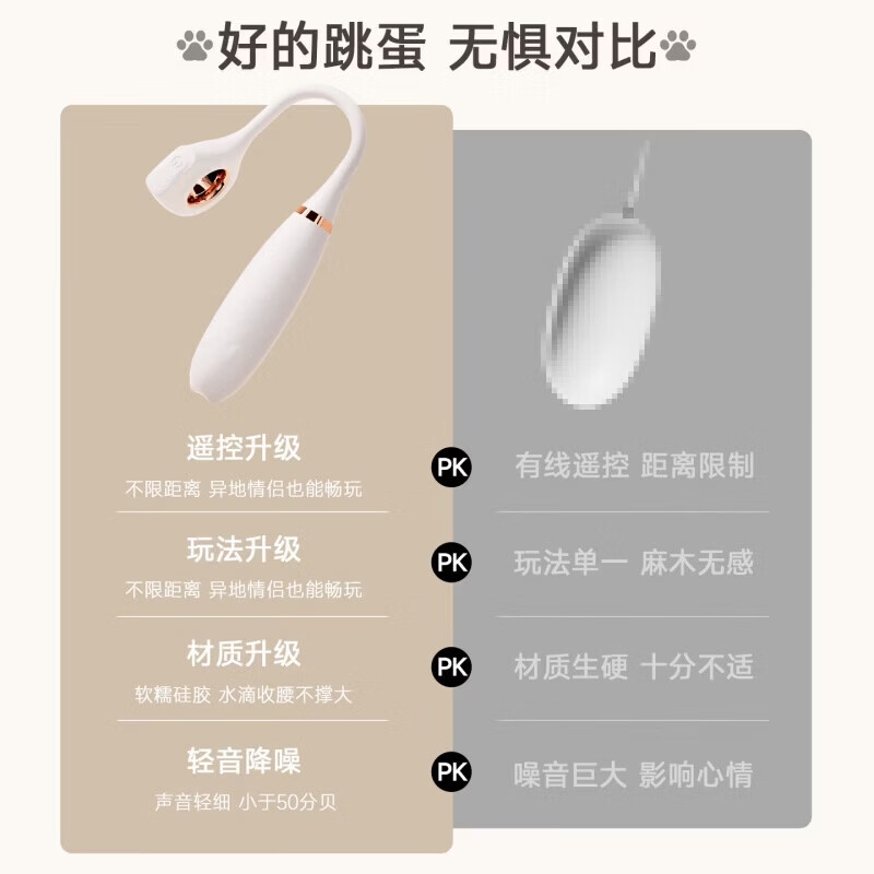 姬欲(JIUUY)无线遥控伸缩跳蛋插入式强震静音女用小巧便携刺激高潮解压神器 指环跳蛋震动款APP 异地远程遥控 十频爆震调情解压