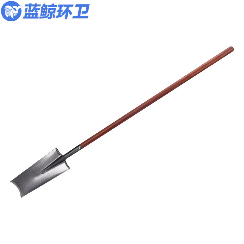 蓝鲸环卫 农用挖树根山药开沟挖坑工具挖土铁铲【锰钢加厚挖树铲 1.